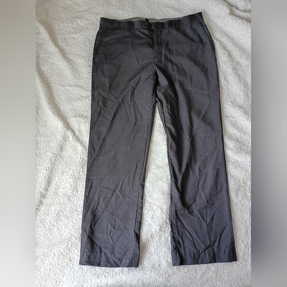Men's Angelo Rossi Gray Dress Pants Size 36x32